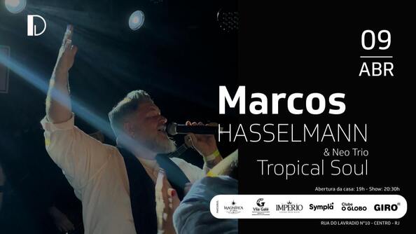 marcos hasselmann & neo trio -  tropical soul  09.04 (foto do evento)