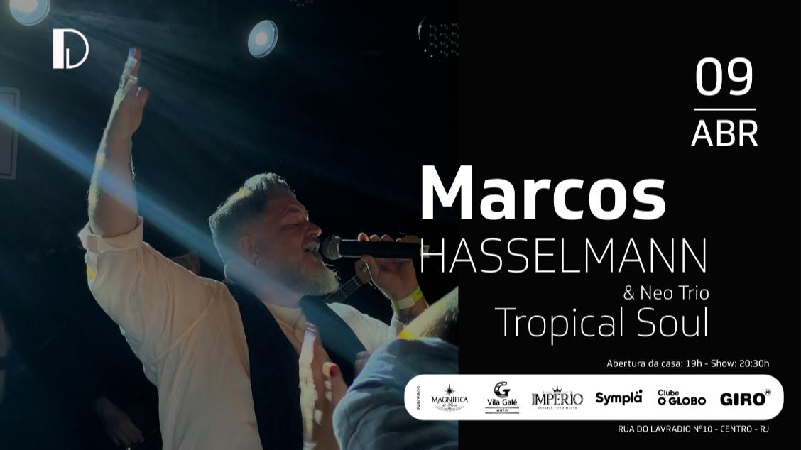 marcos hasselmann & neo trio -  tropical soul  09.04 (foto do evento)