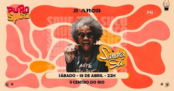 puro suco - 2 anos - show sandra sá (foto do evento)