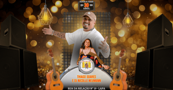 casarão do firmino convida: thiago soares (foto do evento)