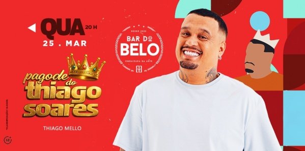 bar do belo apresenta: pagode do thiago soares (foto do evento)