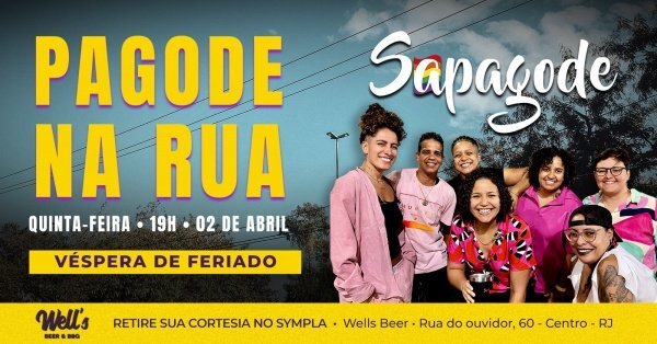 sapagode na rua - véspera de feriado - 0800 (foto do evento)