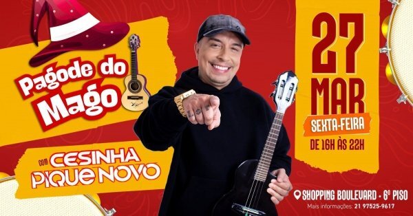 pagode do mago no terraço da vila (foto do evento)