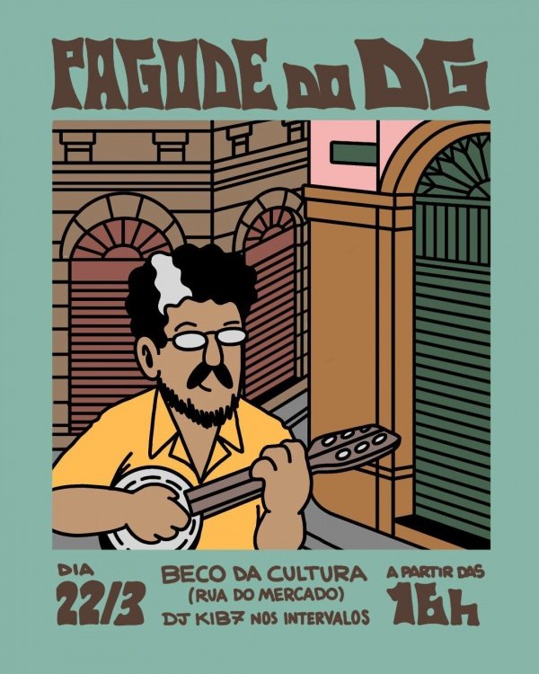 pagode do dg no beco da cultura (foto do evento)