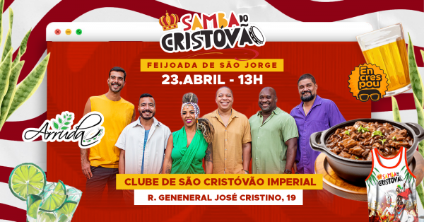 samba do cristóvão - edição de são jorge (foto do evento)
