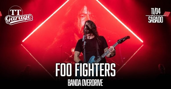 tributo foo fighters com a banda overdrive - sábado - 11/04 (foto do evento)
