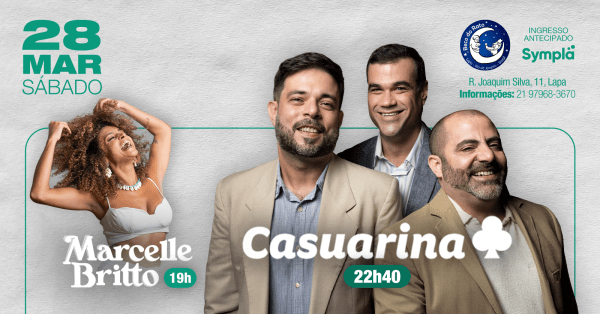 casuarina no beco do rato 28 de março - sábado! (foto do evento)