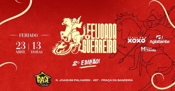 feijoada do guerreiro - salve são jorge! 2ª edição (foto do evento)