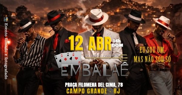 roda de samba embalaê - eu sou um, mas não sou só (foto do evento)