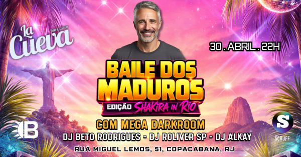 baile dos maduros edição shakira in rio (foto do evento)