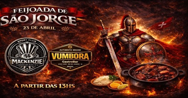 feijoada de são jorge 2026  mackenzie & vumbora gastrobar (foto do evento)