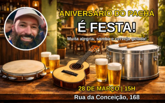 aniversário do pachá (foto do evento)