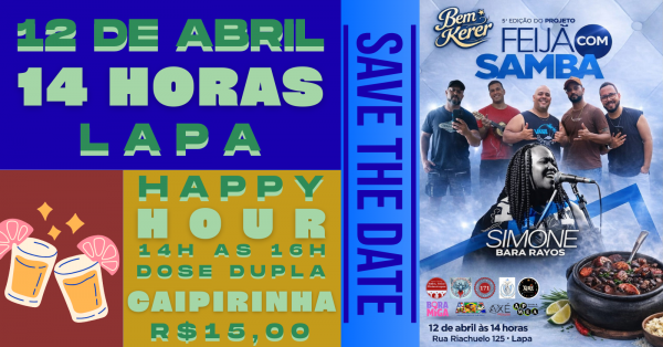 5° edição - feijão com samba (foto do evento)