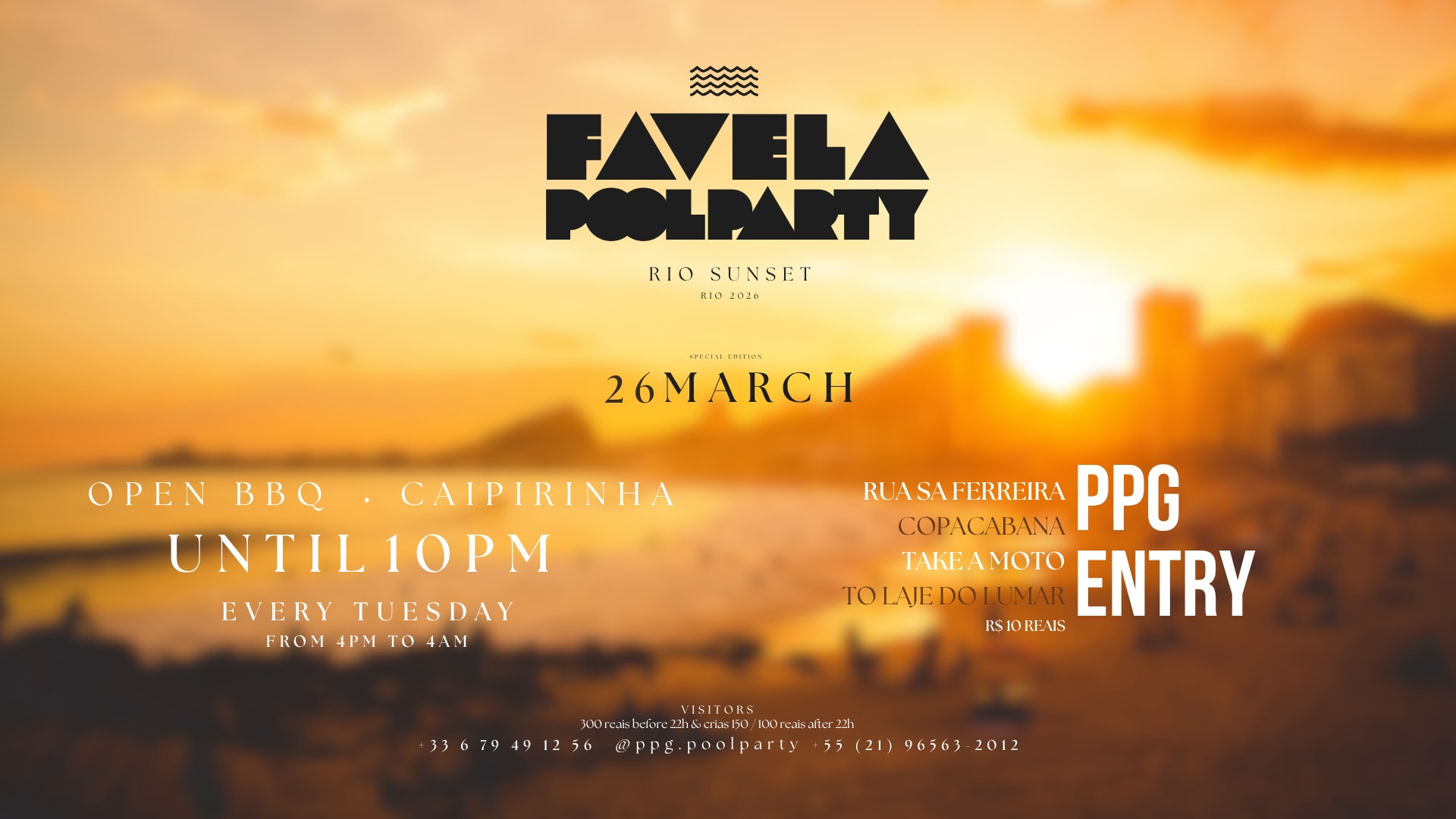 Favela Pool Party : Welcome To Ppg ! (foto do evento)