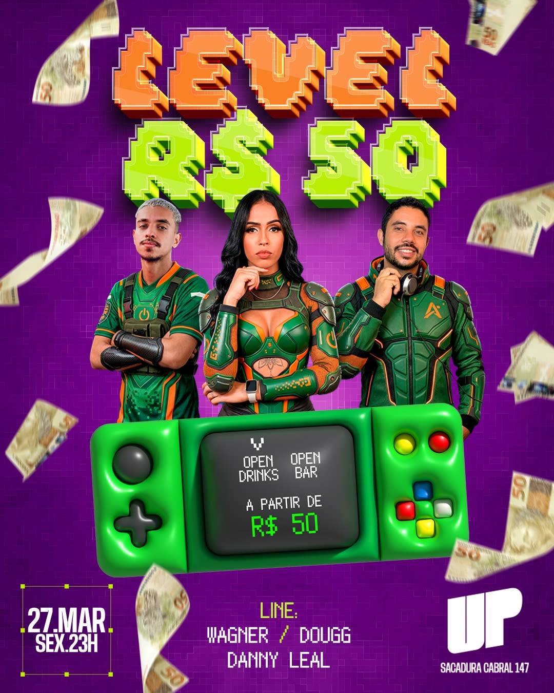 Level 50 - Open Bar Open Drinks (foto do evento)