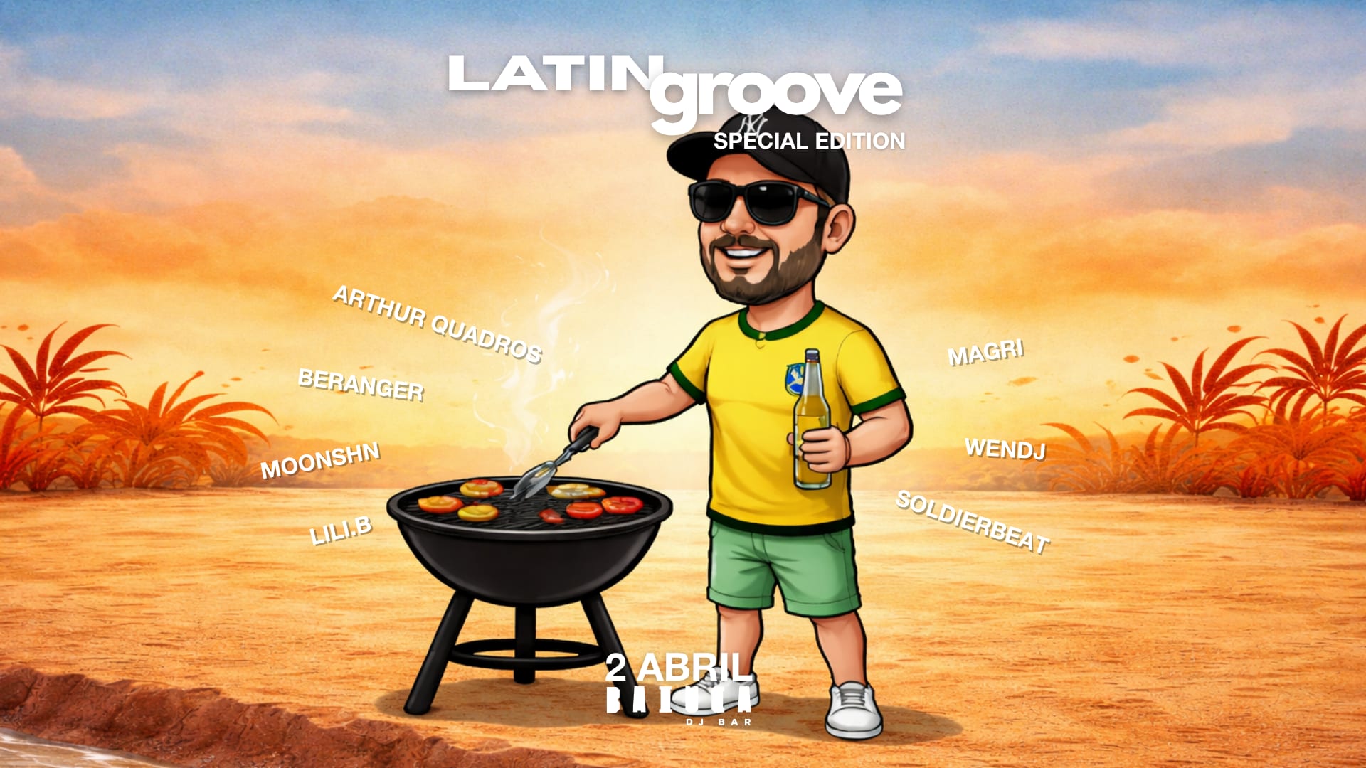 Latin Groove 2 Abril - Baiuca Dj Bar (foto do evento)