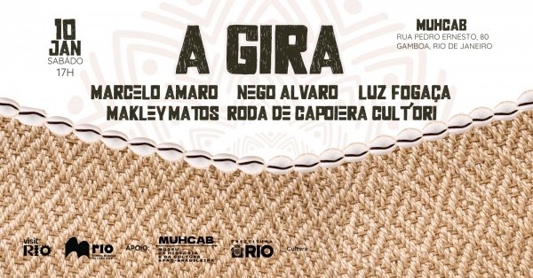 A GIRA NO MUHCAB (foto do evento)