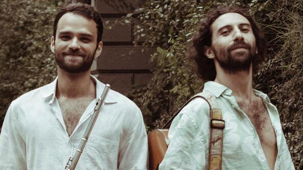 quartas acústicas - duo ligeirinho apresenta choro ligeirinho (foto do evento)