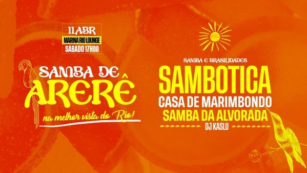samba de arerê - sambotica -  casa de marimbondo e alvorada. (foto do evento)