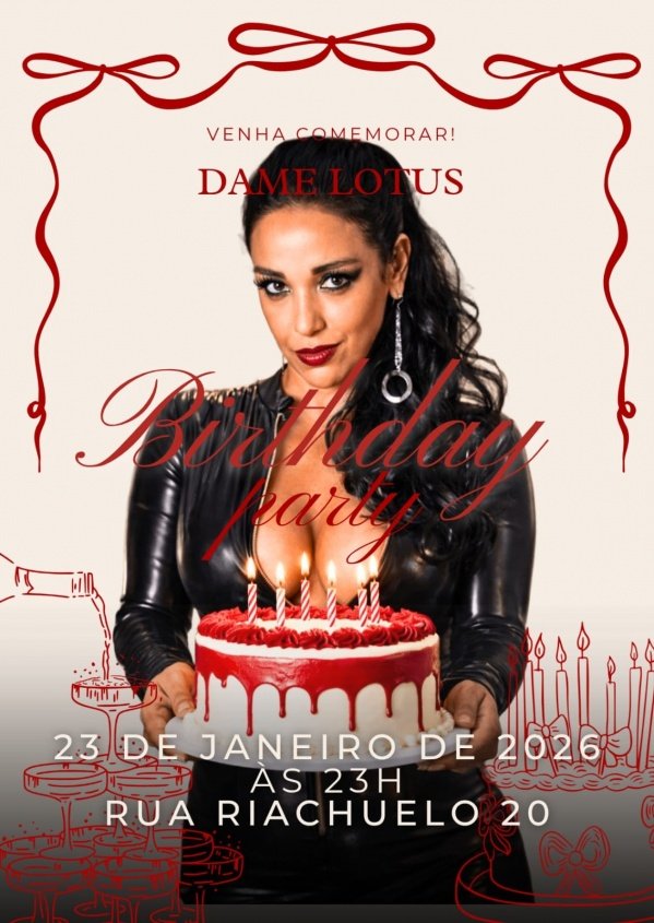 Birthday Party "Dame Lotus" Dia 23 de Janeiro/2026 (foto do evento)
