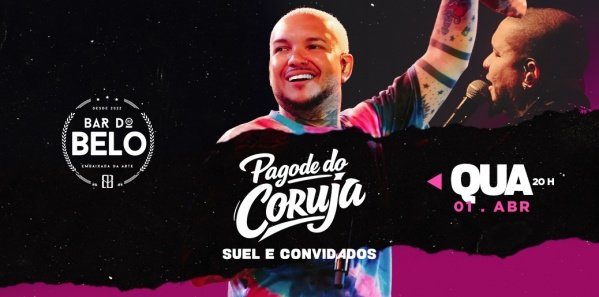 bar do belo apresenta: pagode do coruja (suel e convidados) (foto do evento)