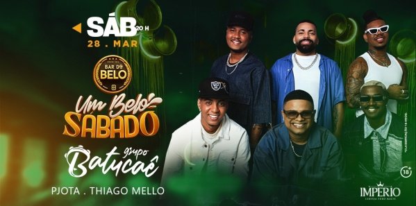 um belo sábado: batucaê (foto do evento)