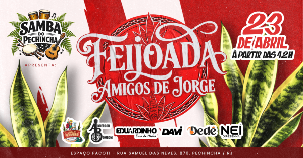 samba do pechincha: feijoada amigos de jorge- espaço pacoti (foto do evento)