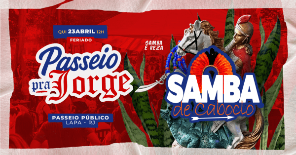 samba do passeio pra são jorge c/ samba de caboclo (foto do evento)