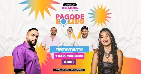 pagode do lido  -  grupo firmamento participação: gebê e thaís macedo (foto do evento)