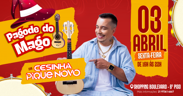 pagode do mago no terraço da vila (foto do evento)