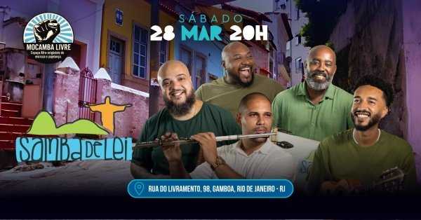 samba de lei no mocamba livre (foto do evento)