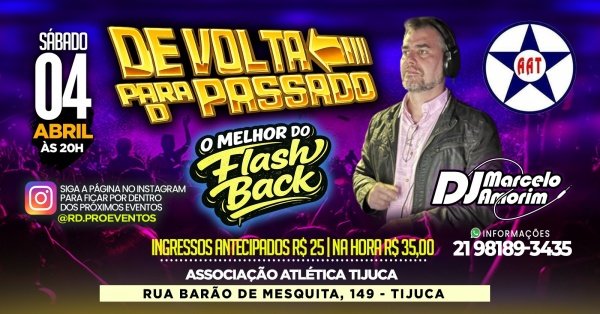 de volta para o passado (foto do evento)