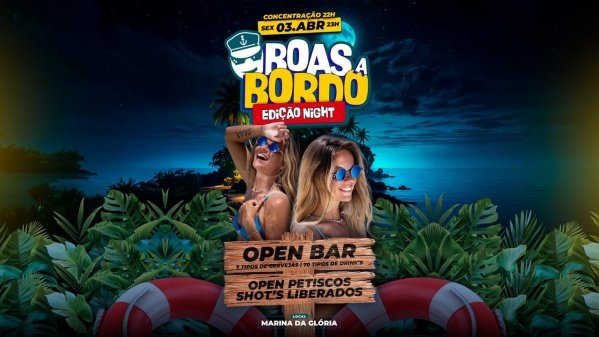 boas a bordo - night (foto do evento)
