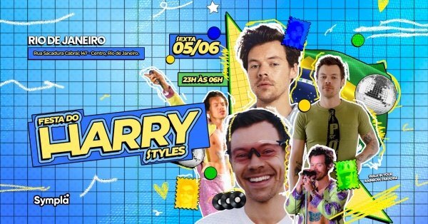 estreia: festa do harry styles no rio de janeiro - rua sacadura cabral, 147 (foto do evento)