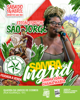 samba da ingrid - edição são jorge (foto do evento)