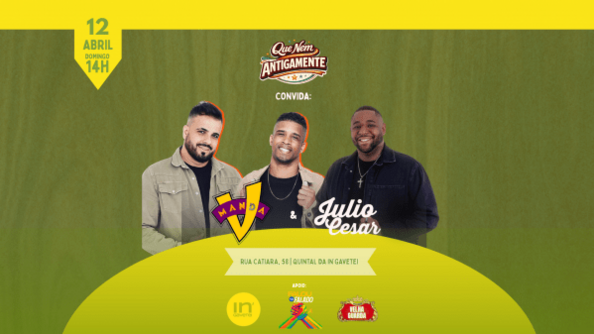 que nem antigamente (foto do evento)