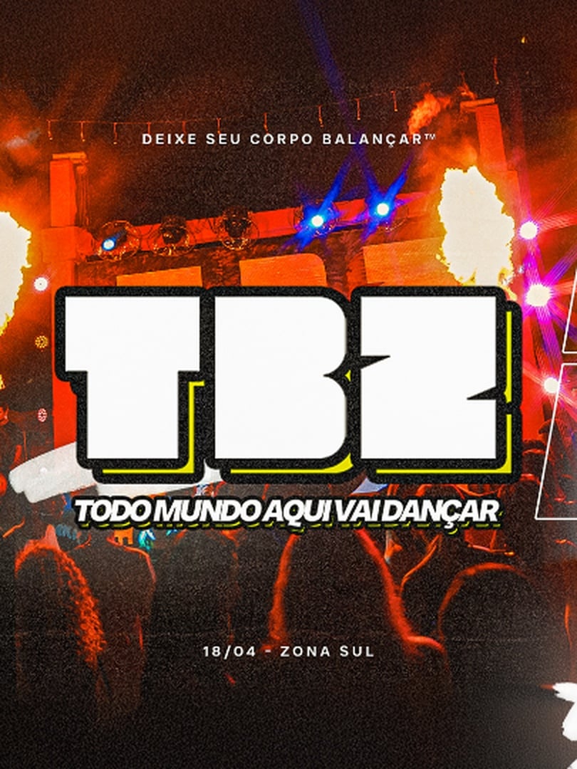 tamborzão - todo mundo aqui vai dançar (foto do evento)