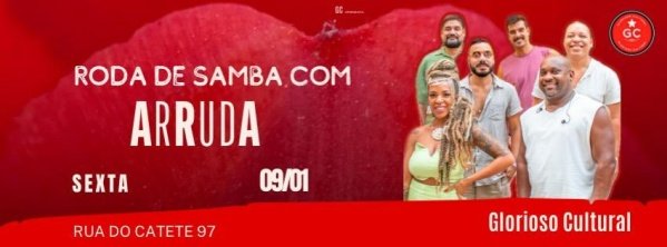 Roda de Samba Grupo Arruda (foto do evento)