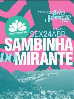 sambinha no mirante do arvrão (foto do evento)