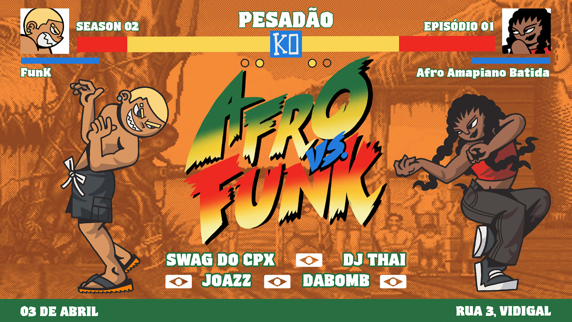 2-Ep1 : Afro Vs Funk (foto do evento)