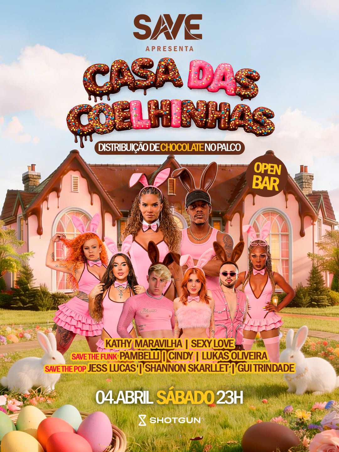 Save - Kathy Maravilha E Sexy Love / 2 Pistas / Open Bar (foto do evento)