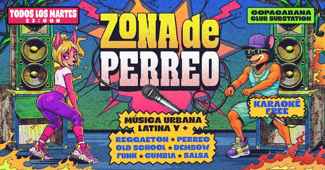 Zona De Perreo | Musica Urbana Latina Y + Karaoke 21 Abril (foto do evento)