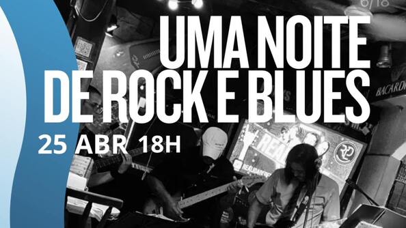 uma noite de rock e blues (foto do evento)