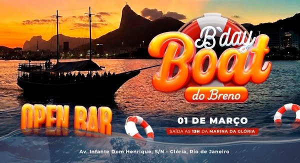 B-Day Boat - Open Bar (foto do evento)