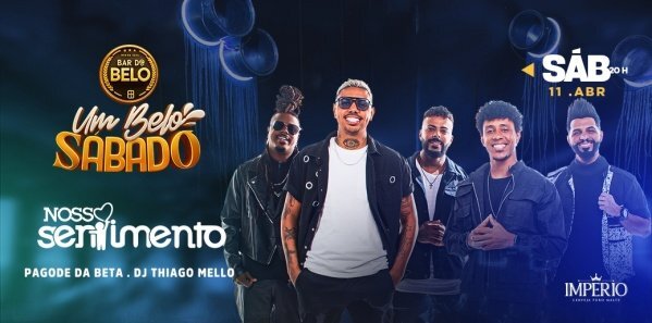 um belo sábado: nosso sentimento (foto do evento)