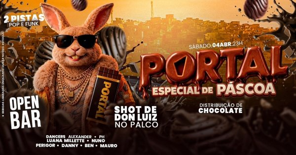 04/04 - portal rio - especial de páscoa / mega open bar a noite toda (foto do evento)