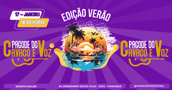 Pagode do Cavaco e Voz Edição Verão (foto do evento)