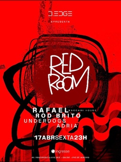 D-EDGE RIO apresenta RED ROOM (foto do evento)