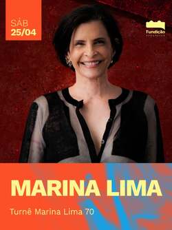 MARINA LIMA  NA FUNDIÇÃO (foto do evento)