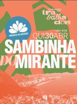 Sambinha no Mirante do Arvrão (foto do evento)